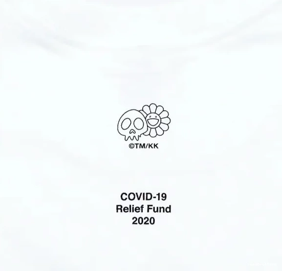 Shanglong Short Charity Logo S Relief T-shirt L Box Village COVID-19 M Tee XL branded Co Sleeve 0716